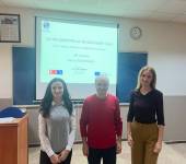 Elif Ayanoğlu Alkaya and Derya Özkarayaka Made a Presentation about Sustainability and Sustainable Schools.